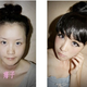 Illustration for article titled The Uniform Beauty Of Asian Women Before And After Makeup